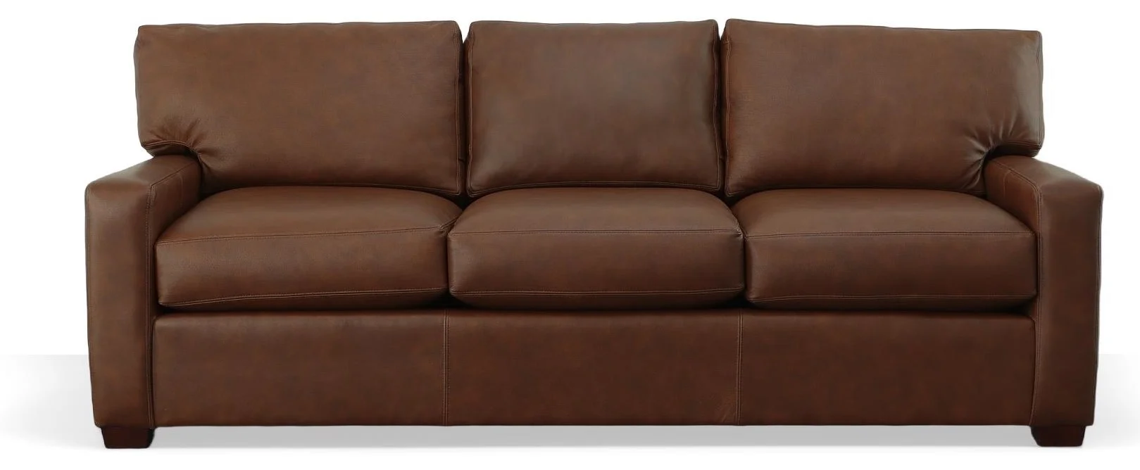 Leathercraft Manhattan 92000/40CARHOTTOD 3 Seat Sofa with Track Arms